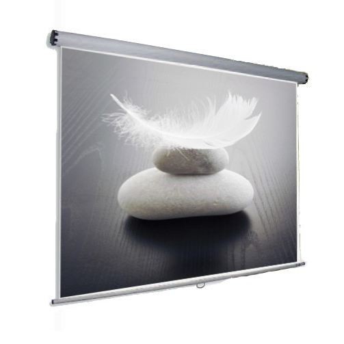 Écran de projection manuel mural ORAY Cineflex 180 x 180 cm - Blanc Mat – Image 2