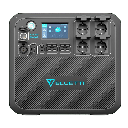 Station d'Énergie Extensible BLUETTI AC200MAX | 2200W 2048Wh (AC200MAX-EU-GY-BL-00)