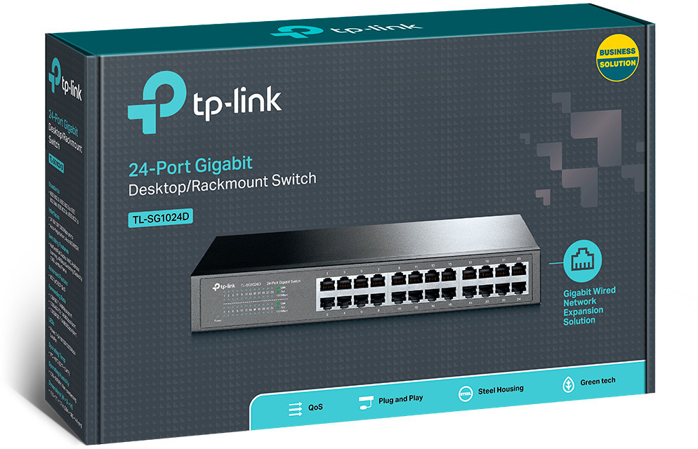 Switch de bureau TP-Link TL-SG1024D 24 ports Gigabit – Image 4